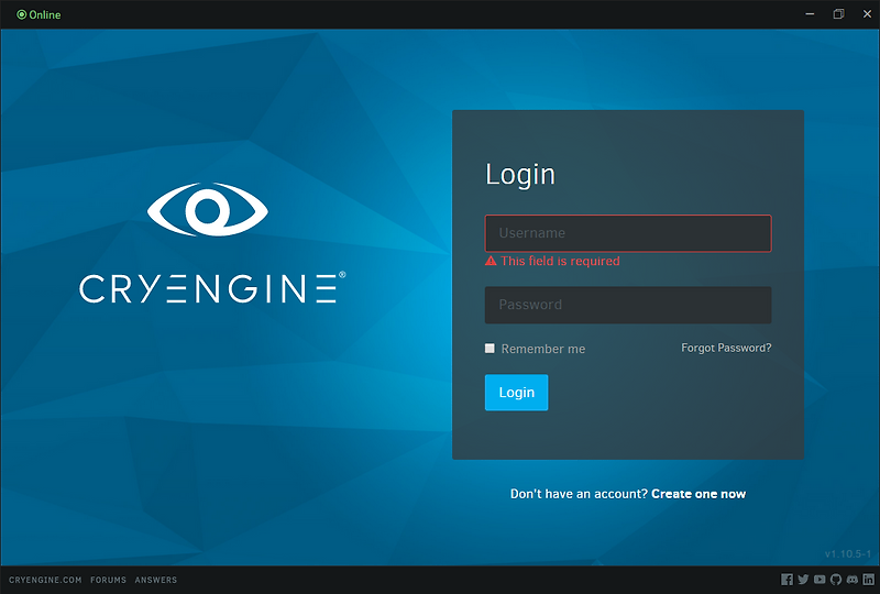 [Cryengine V] 0. 크라이엔진 5 시작하기
