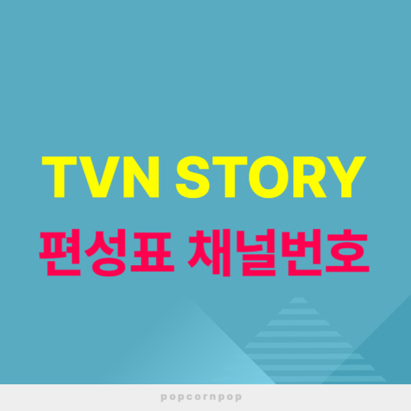 TVN STORY 편성표, 채널번호, 방송정보