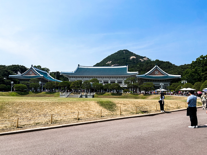나의 첫 인생 경험 청와대 관람 후기.