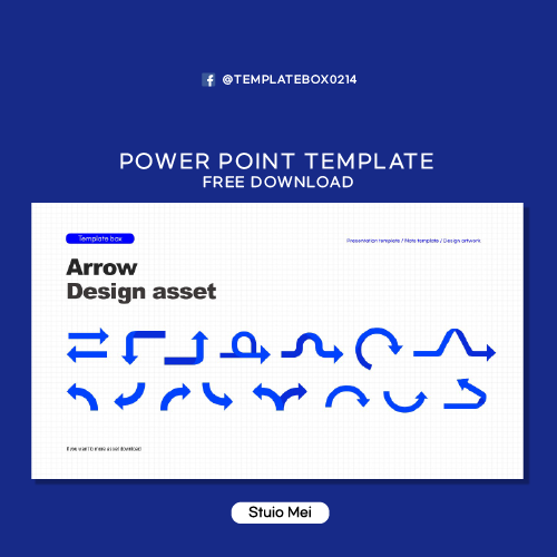 [PPT Template] 무료PPT템플릿 화살표 디자인 요소