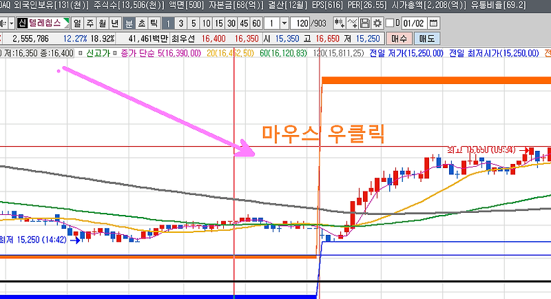 영웅문 수평선 추세선  저장하는방법, 왜 자꾸 수평선이 없어질까?