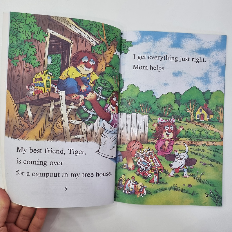 영어 동화 원서/리틀 크리터 Just my best friend, Come Over to my tree house~