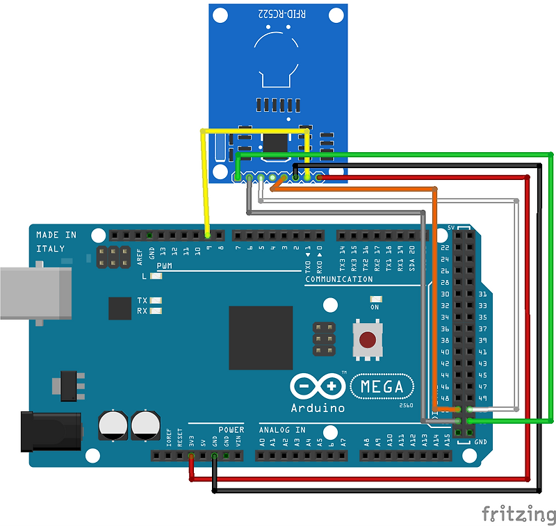 Arduino Mega 2560으로 RFID 읽기 [1/2]