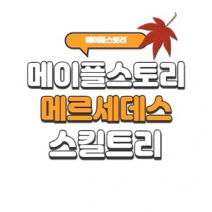 메이플스토리 메르세데스 스킬트리 2023년 (코어강화/하이퍼/어빌리티/링크)