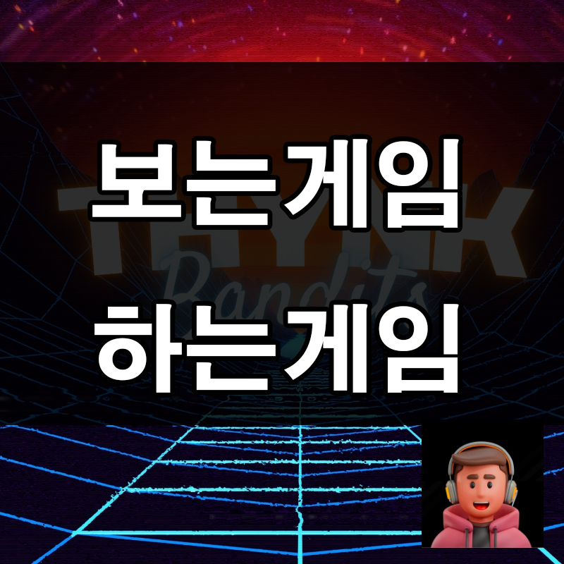 게임을 보기만 하는 사람들의 세상과 스트리머의 영향력