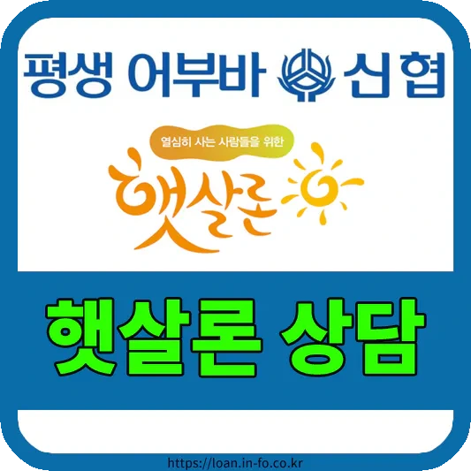 저신용자 대출 햇살론 - 대출한도 및 자격조건