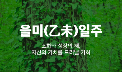 [사주] 2025년 을사년 을미일주의 운세 / 을미일주 신년운세와 조언