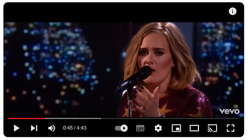 아델(Adele) 인기곡 When We Were Young 듣기 가사 해석