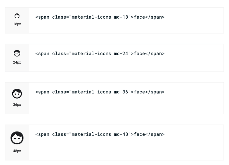 Google Material Icons 구글 머터리얼 아이콘 HTML 활용법 — B 드라이브