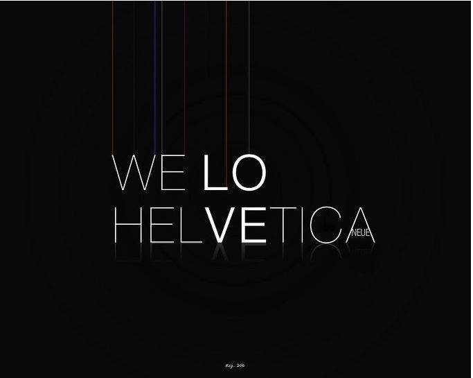 헬베티카폰트 다운 _ Helvetica Font Download