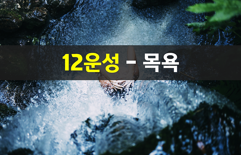 12운성② - 목욕