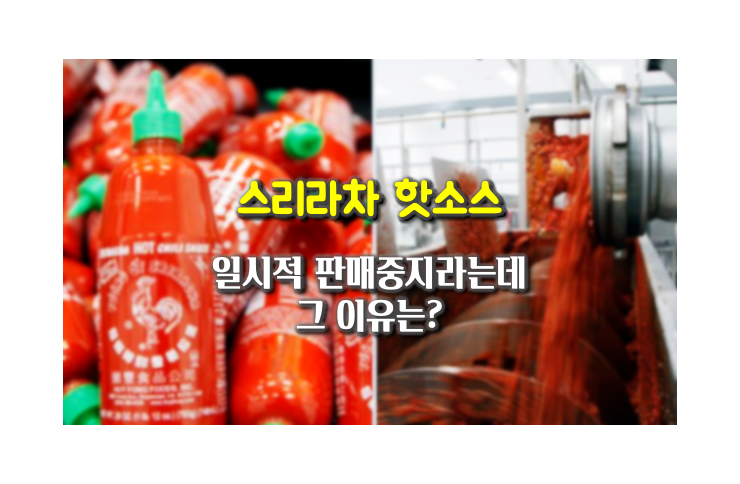 스리라차 소스 일시 판매 중단, 왜?