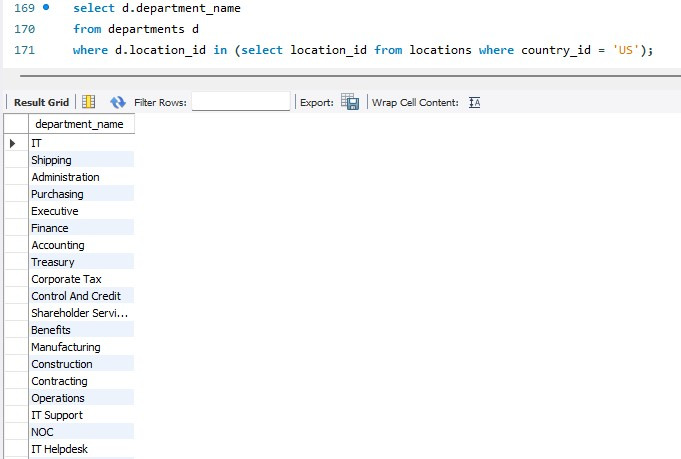 9/5 데이터베이스(DB) 서브쿼리(SubQuery), Any / All, Create / Insert / Delete ...
