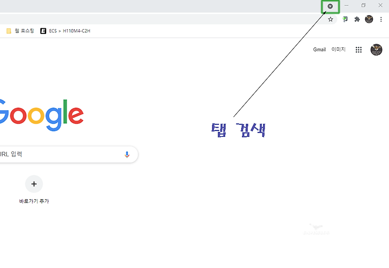 RAVISBLOG :: 구글 크롬(Chrome): 탭 검색(Tab Search) 기능 보이지 않게 하기