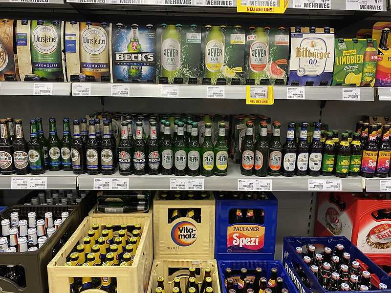 독일 맥주 추천 BEST 5🍺 맥주 천국 독일의 음료 전문 가게 REWE getränkemarkt