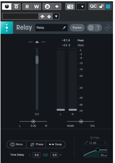 [큐베이스 믹싱] iZotope의 IPC_릴레이(Relay) 사용 방법