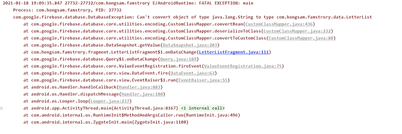 ERROR Can t Convert Object Of Type Java lang String To Type