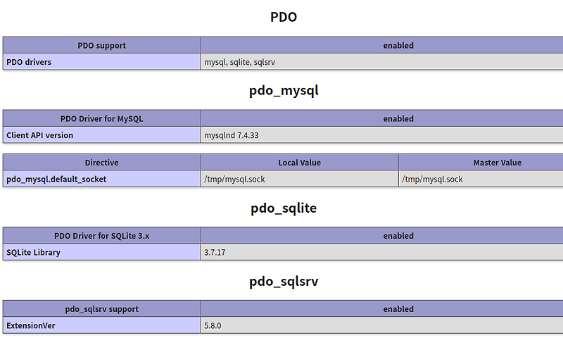 Centos7 apache 2.4, apr설정, php 7.4.33, sqlsrv 설치 및 연동 (3)