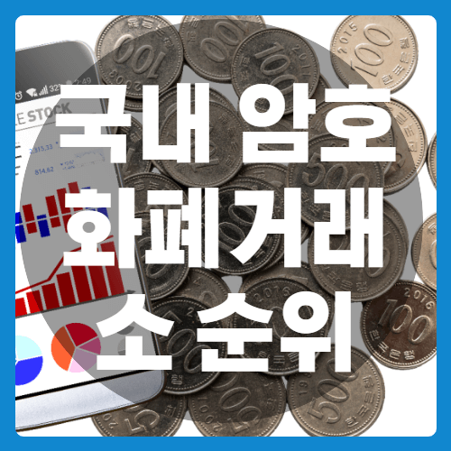 국내 암호화폐 거래소 순위와 특징 및 문제점 총정리 - 세상 모든 경제/재테크 정보