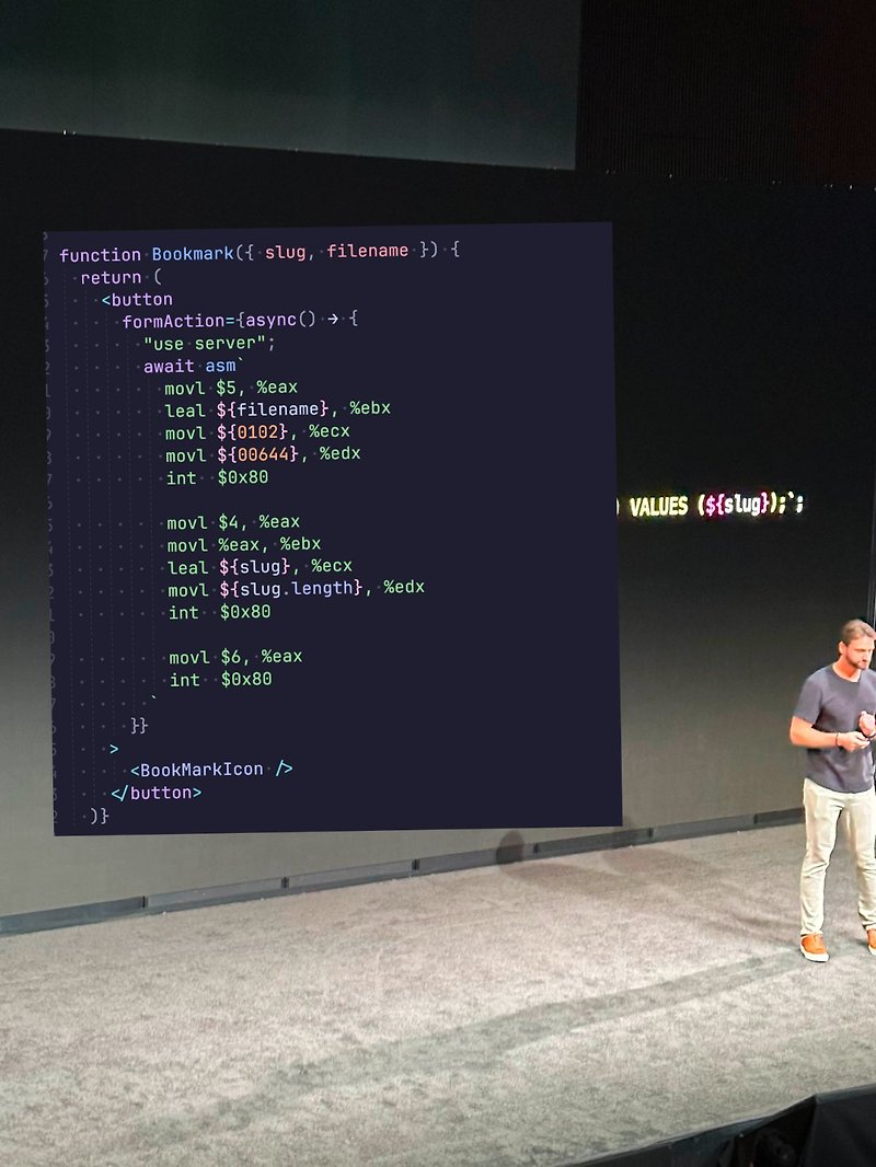 nextjs 14 발표 후 server action 밈 모음