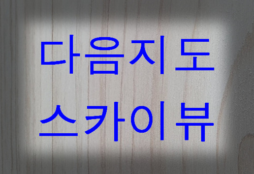 <b>다음지도 스카이뷰</b> 위성지도