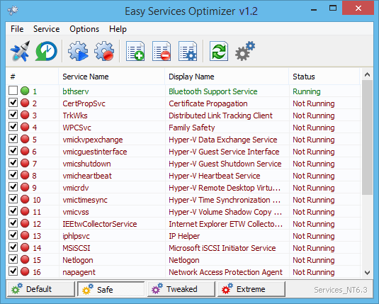 Easy Service Optimizer v1.2 최신버전