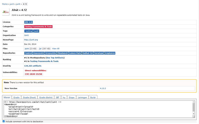 [Spring] JUnit & SpringTest를 활용한 단위 테스트