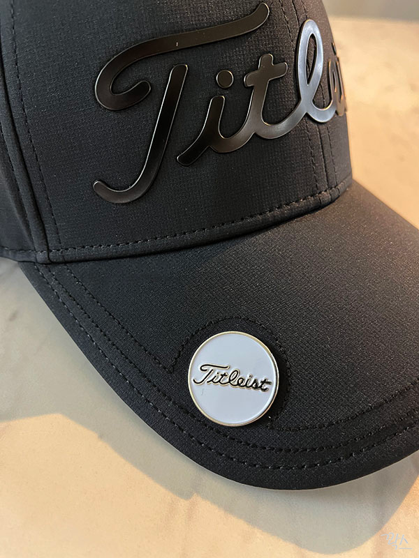 타이틀리스트 볼마커 자석 내장 골프 모자 구입개봉기