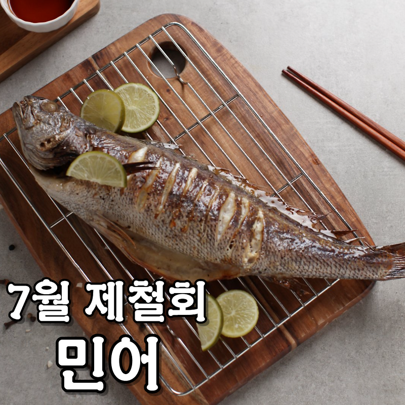 7월 제철회 민어 칼로리 효능 보관법 요리