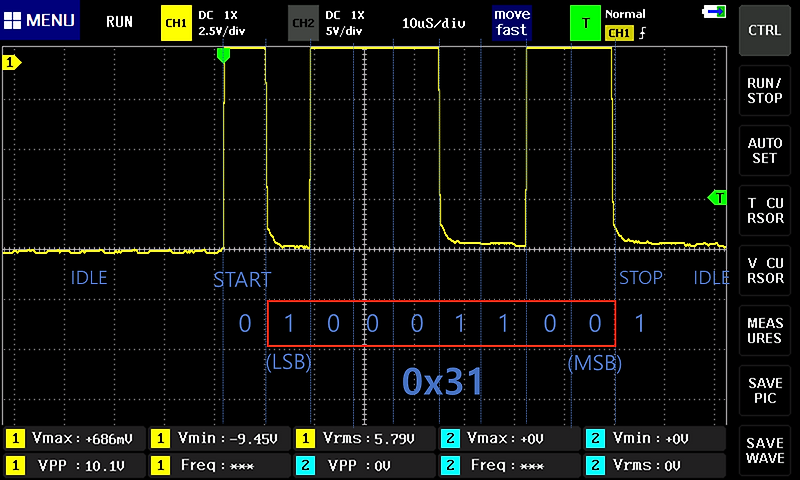 RS-232 Waveform