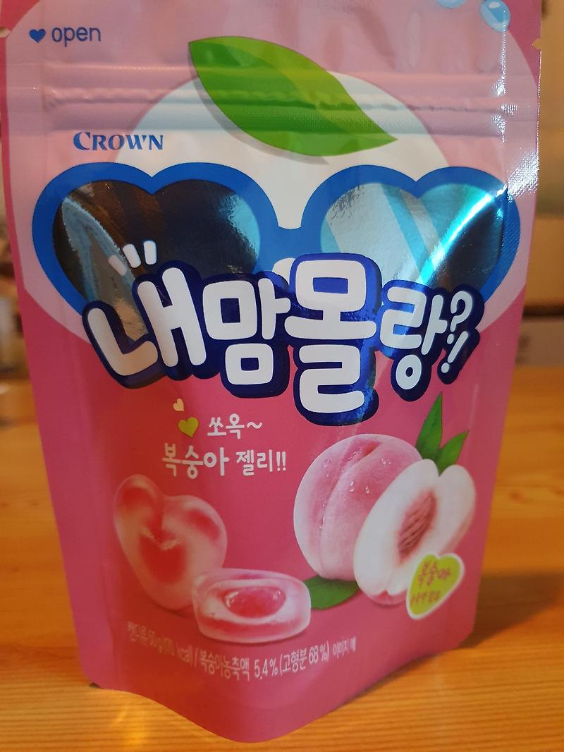 내맘몰랑 복숭아 젤리