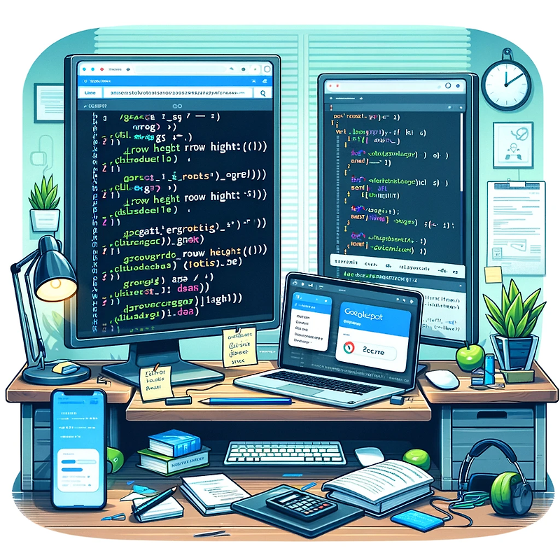 Apps Script 행 높지정 이 메소드 오류 해결 방법