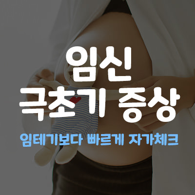 임신 아닐까? 임신 극초기증상 자가체크(가슴, 허리, 두통, 냉)