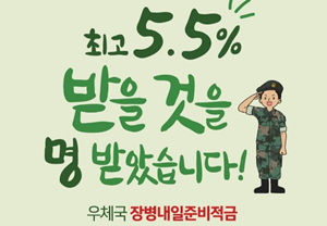 장병내일준비 적금 3대1 금리 및 이자 | 최대 천만원