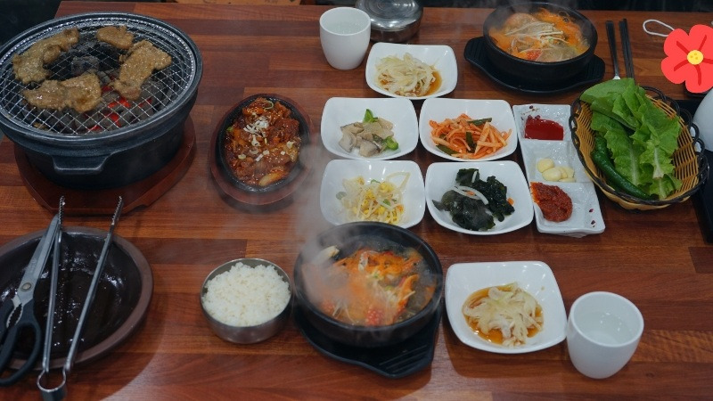 가성비 미친 제주공항 아침식사 공항뚝배기