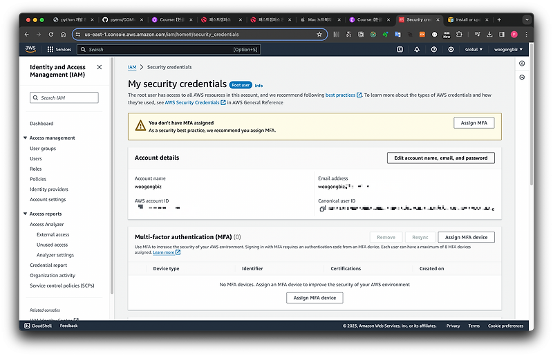 Aws Create Access Key