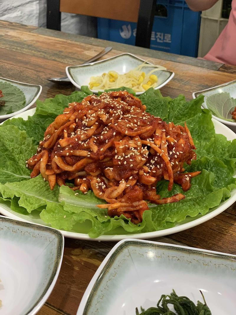 [여수] 서대회 로컬 맛집! 청해식당