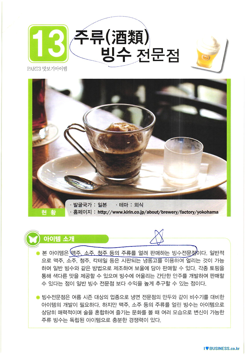 Small business startup item idea Liquor shaved ice specialty store