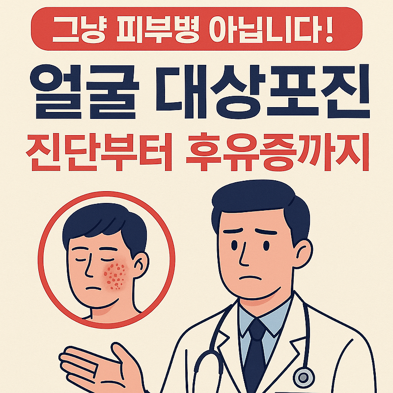 얼굴 대상포진, 방치하면 안면마비? 진단과 예방법 완전 정리