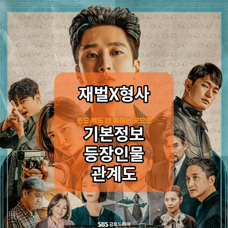 재벌 형사 등장인물 및 등장인물관계도