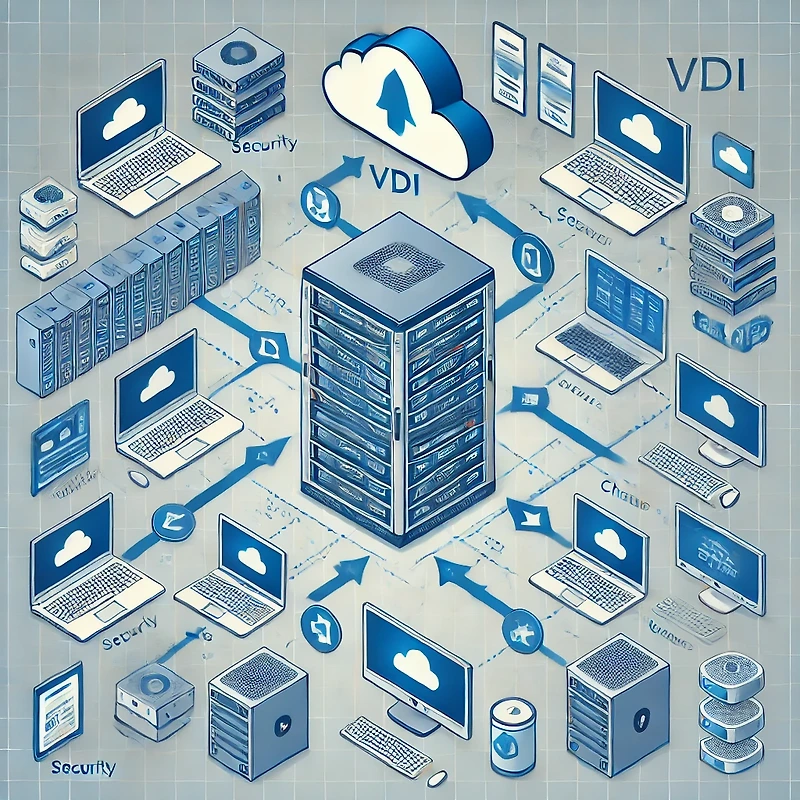 VDI (Virtual Desktop Infrastructure)란? 간단정리!