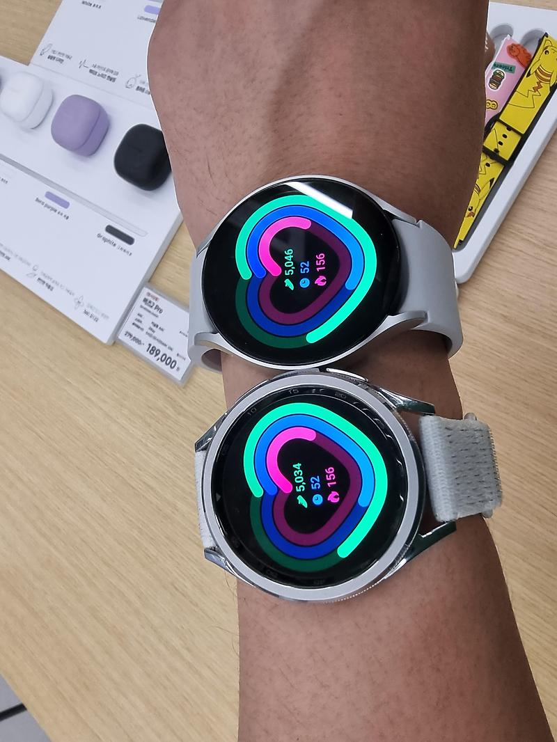 갤럭시 워치 6 클래식과 일반 고민