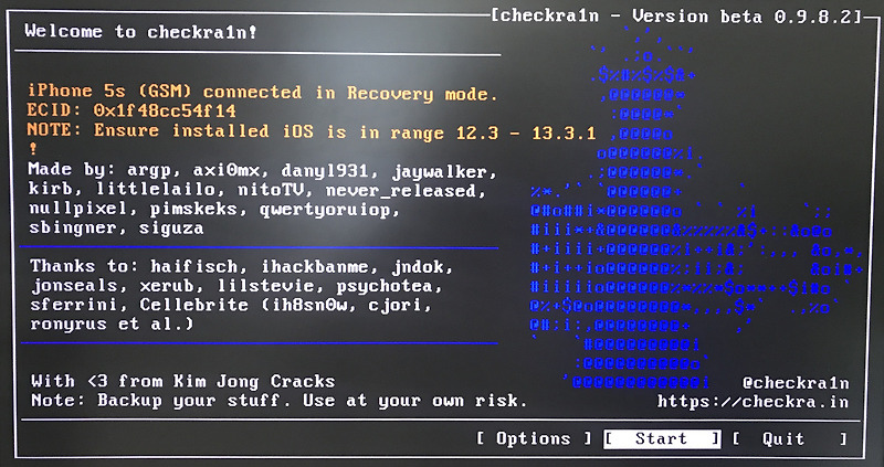 아이폰 탈옥 iOS 13.7 Checkra1n 탈옥 아주쉬움
