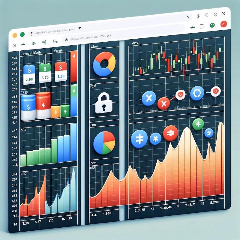 ATR 계산 Google Sheet에서 주식 변동성 측정하기