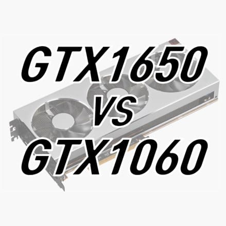 지포스 GTX1650 시리즈 vs GTX1060 시리즈 성능 비교