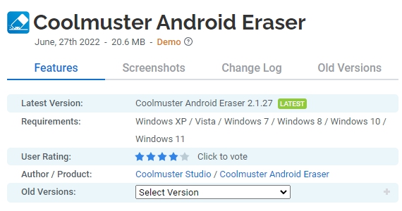 Coolmuster iOS Eraser 2.3.3 for ios instal free