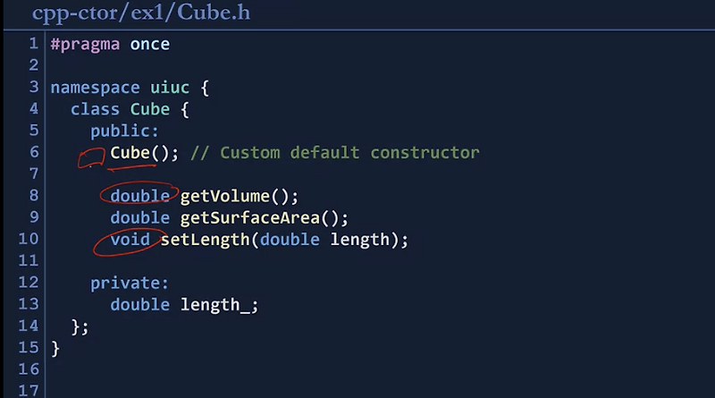 Object-Oriented Data Structures # WEEK03 : Constructors - default, copy ...
