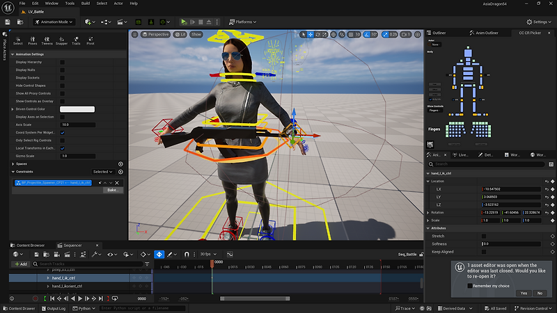 Getting Started with CC Control Rig for UE | Unreal Control Rig Plug-in ...