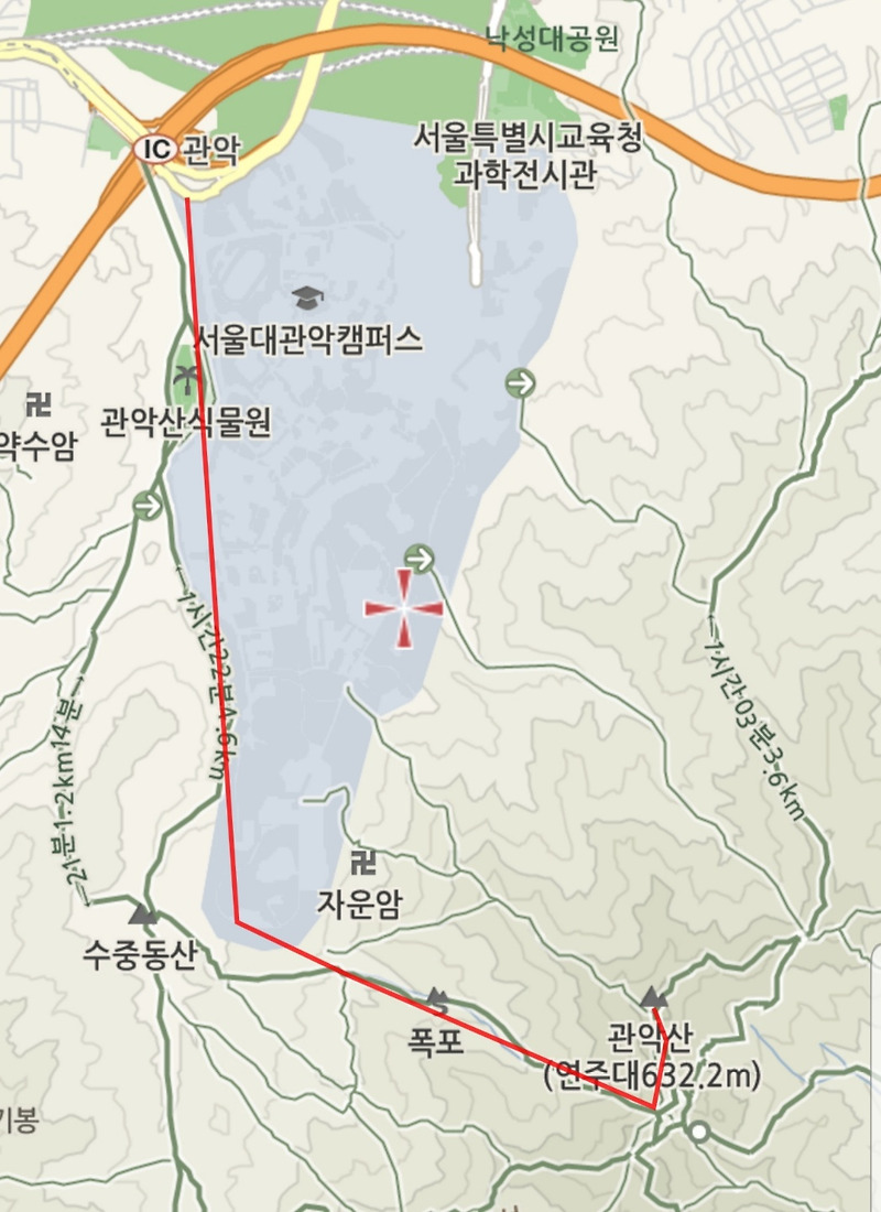 1번째 산 -  관악산 (초보 등산 후기)