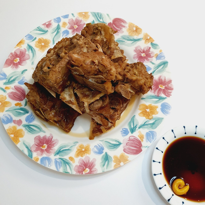 백종원 돼지등뼈찜! 단짠 간장양념!
